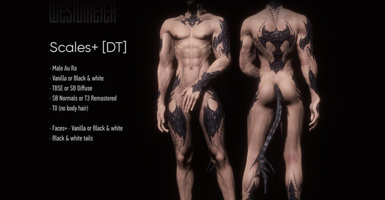 Scales+ for Male Au Ra